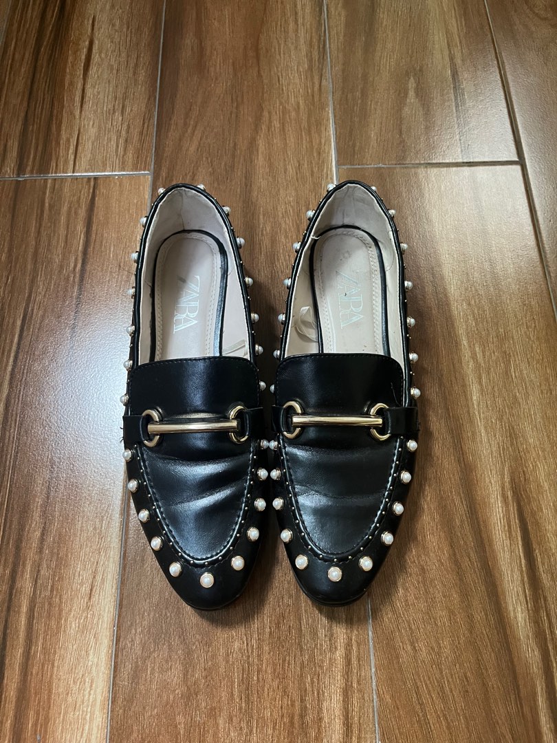 loafers with pearls