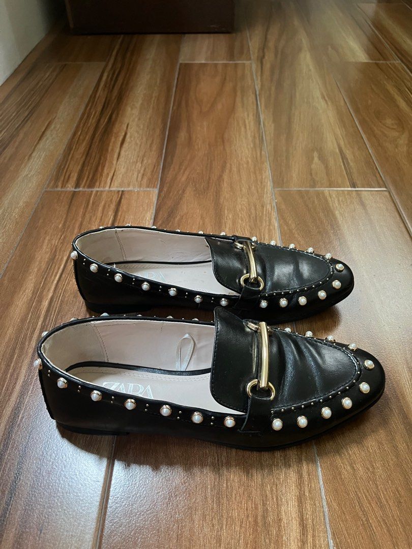 loafers with pearls