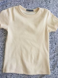 Zara semi crop top