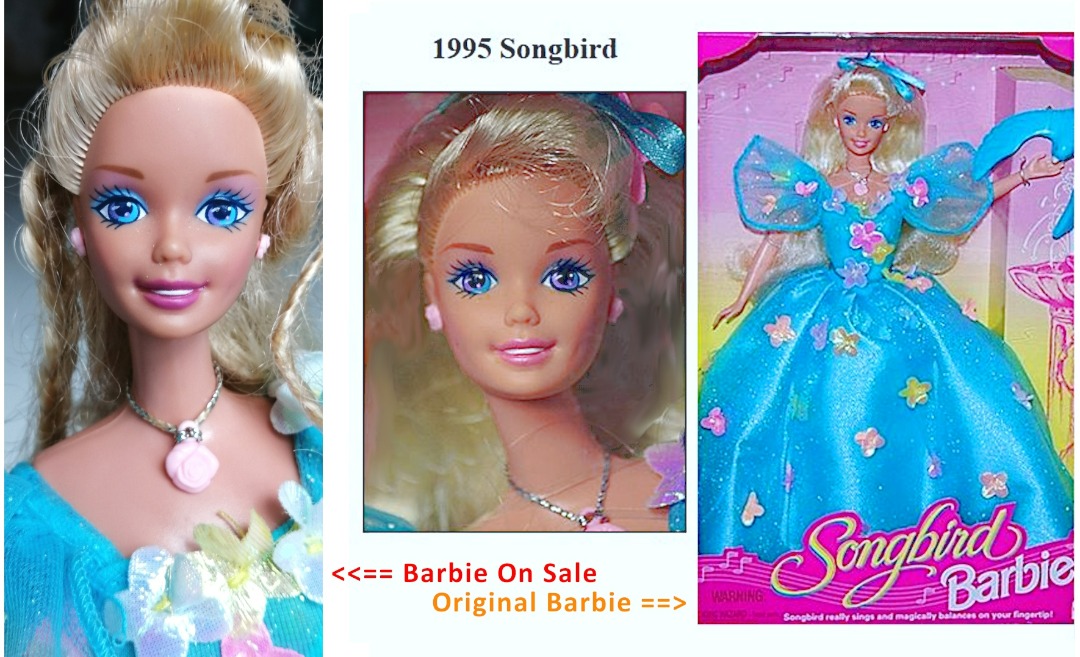 Songbird barbie 1995 hotsell
