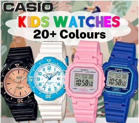 20 Colors Casio Analog Digital Kids Watch LRW 200H 4B2 LA 20WH 4A1 LRW 200H 2B LA 20WH 2A LA 20WH LSSG0972 Babies Kids Babies Kids Fashion on Carousell