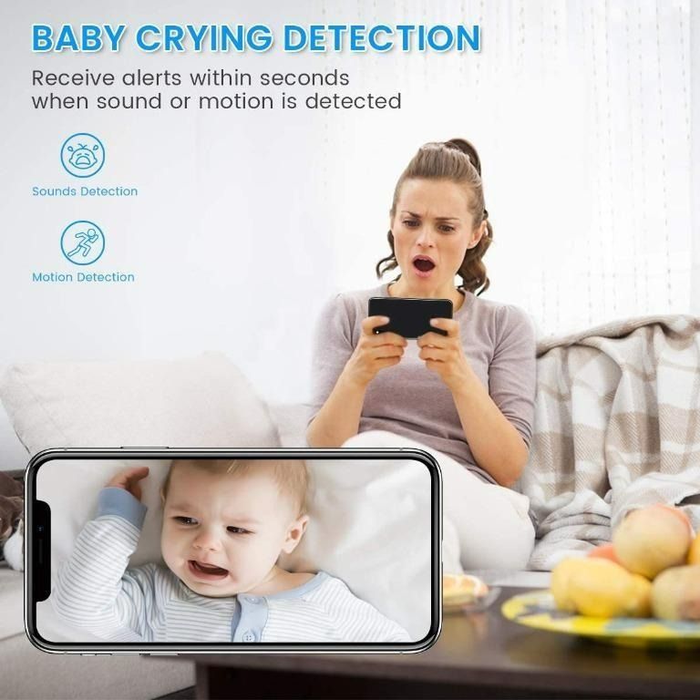 2527 MECO WiFi IP Camera 1080P HD Home IP Security Nanny Camera