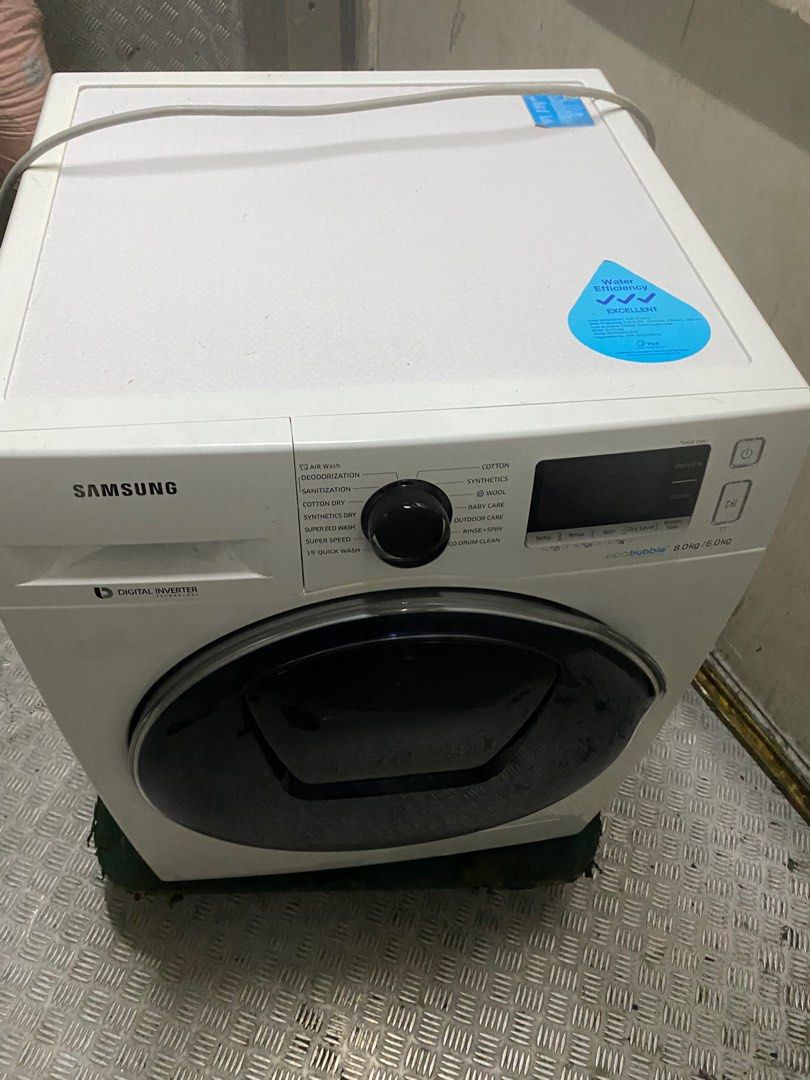 8kg Samsung washing machine / dryer, TV & Home Appliances, Washing Machines and Dryers on Carousell