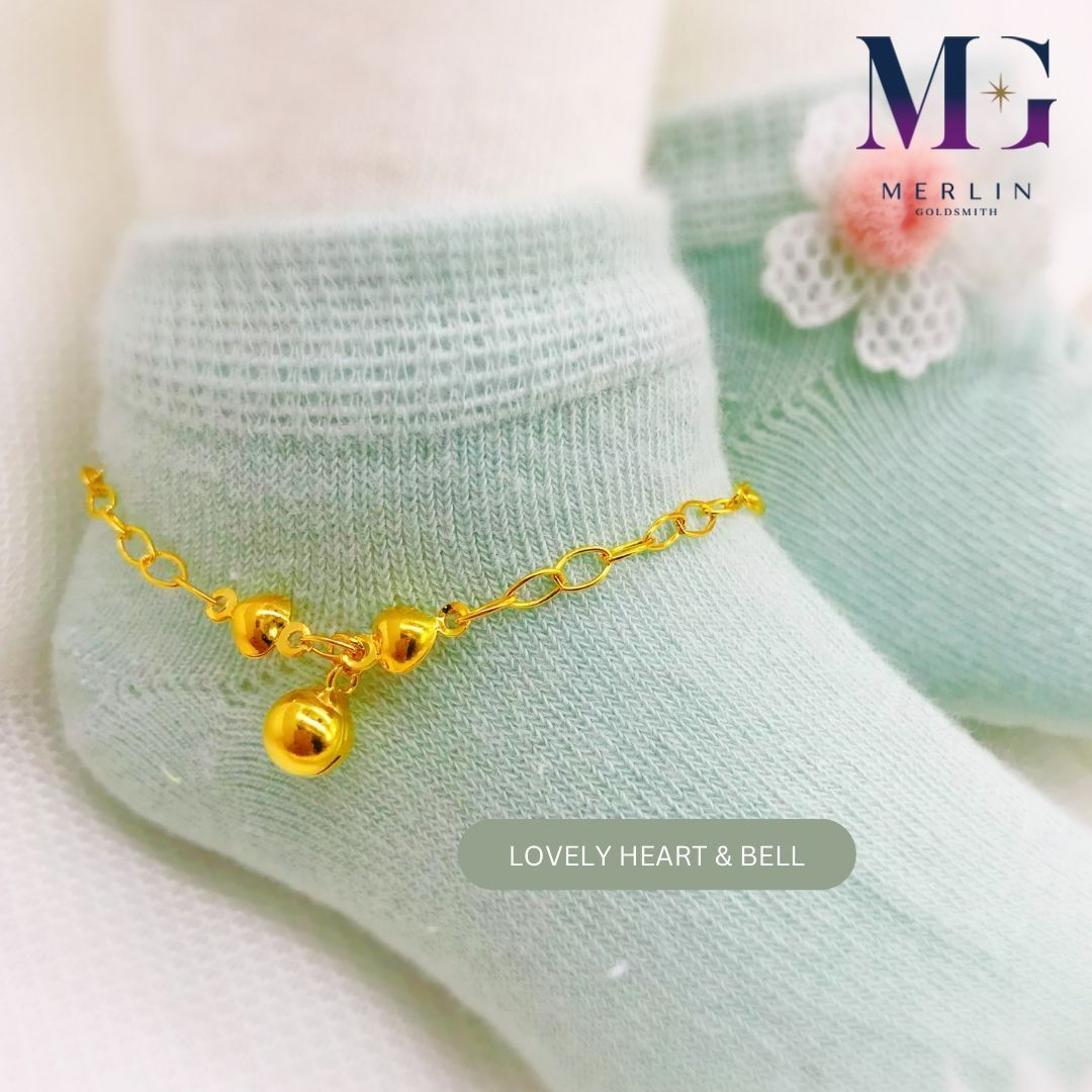 Gold anklet designs clearance for babies