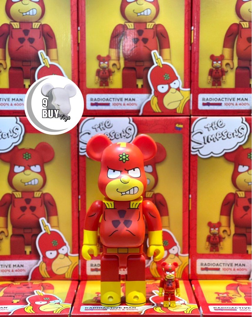 BE@RBRICK RADIOACTIVE MAN 100% & 400%