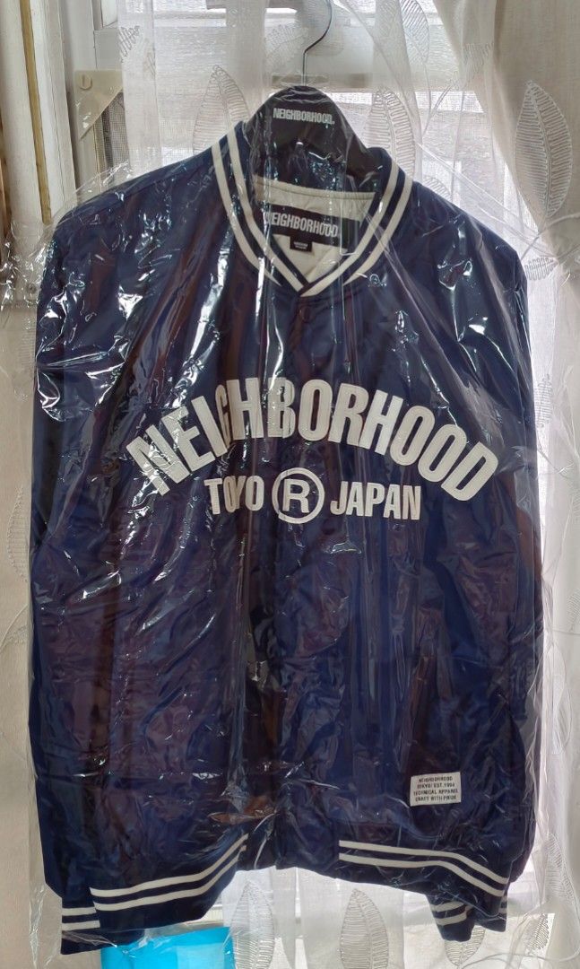 現貨全新Neighborhood 22aw BB jk NY jacket nbhd baseball coat navy