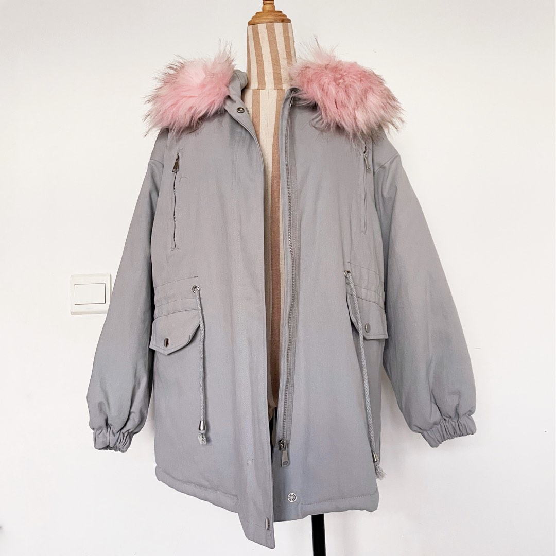 Pastel winter jacket top