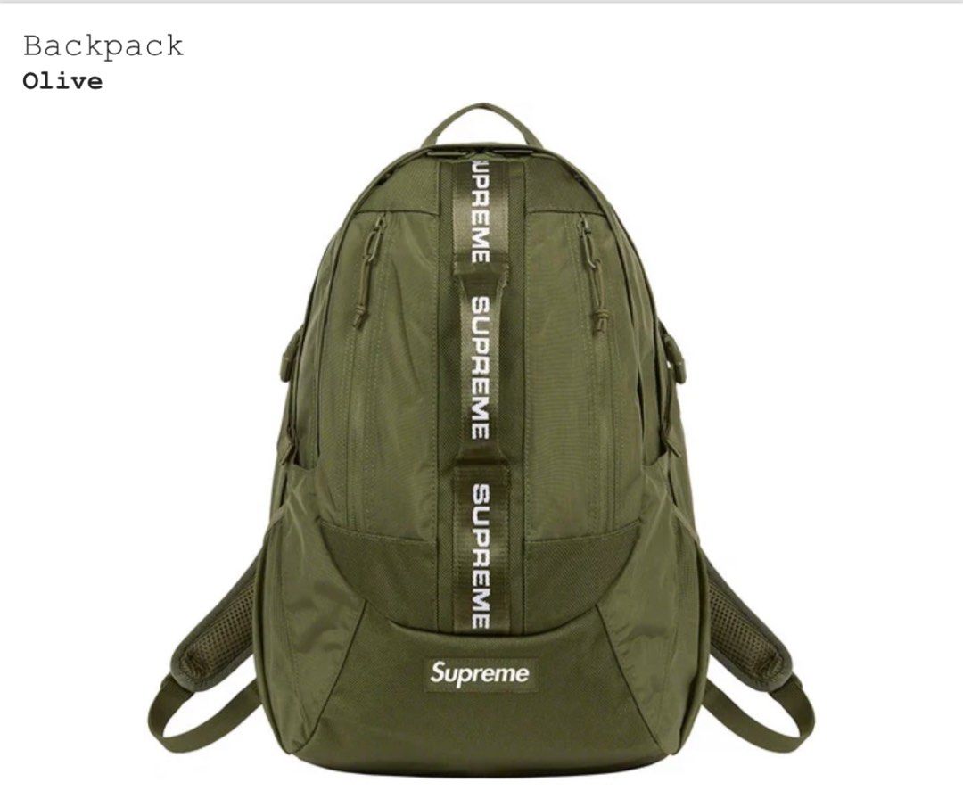 🇯🇵日本代購Supreme 2022FW Backpack 22L (FreeHK日本代購), 男裝, 袋