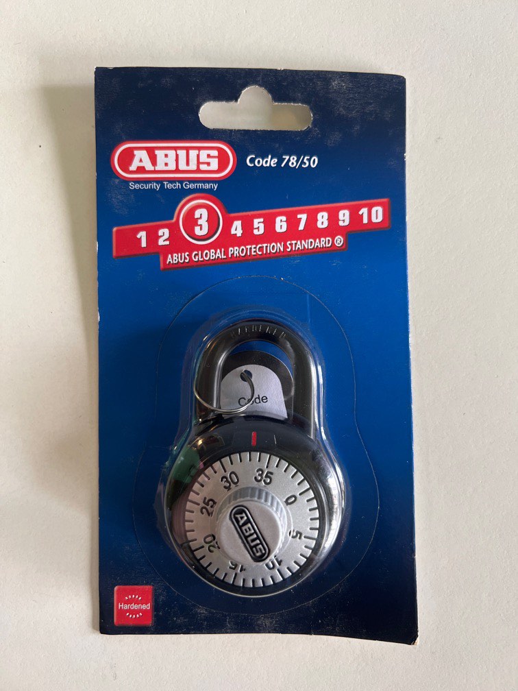 ABUS Combination Lock 78, Furniture & Home Living, Security & Locks