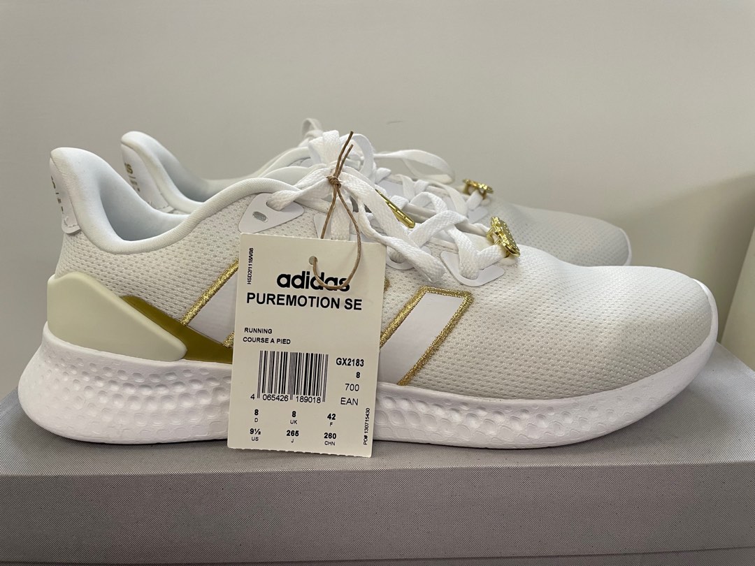 Adidas Puremotion SE women running shoes US9.5 女裝跑鞋, 女裝, 鞋, 平底鞋- Carousell