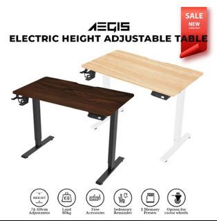 AEGIS Office Gaming Electric Height Adjustable Table