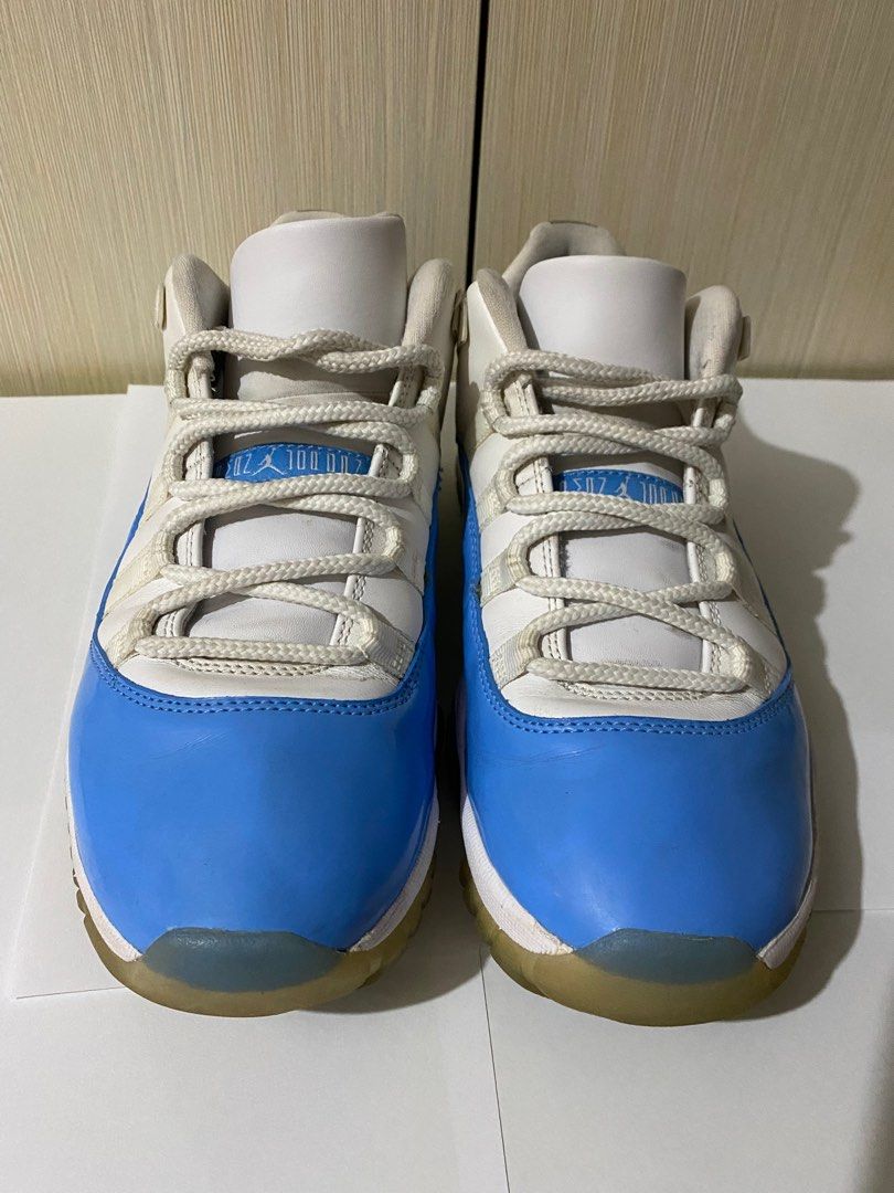 Air Jordan 11 retro low White University Blue US8 AJ 11 not NB 990 v2 v3 992 993 Carousell