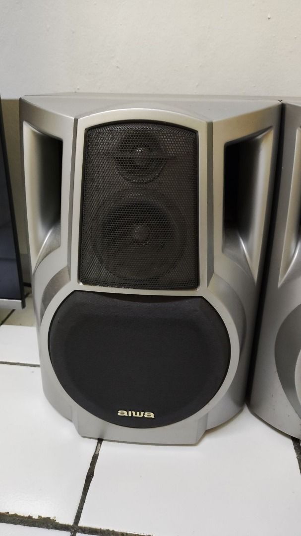 Aiwa Speaker Set (Category: Soundbars, Speakers & Amplifiers) located in Manila. Submitted by gracedyf (Listing ID 1196823588, Image 3). Description: Aiwa Speaker Set • Original Aiwa Speaker Set • Great condition • Never been repaired • Impedance: 6 Ohms ✔ Price is negotiable, Post your offers! ✔ Check my other items for bundled offers! ★★★ Decluttering my home, so selling it for less - excess item(s), moving out sale or not needed anymore! ★★★ S