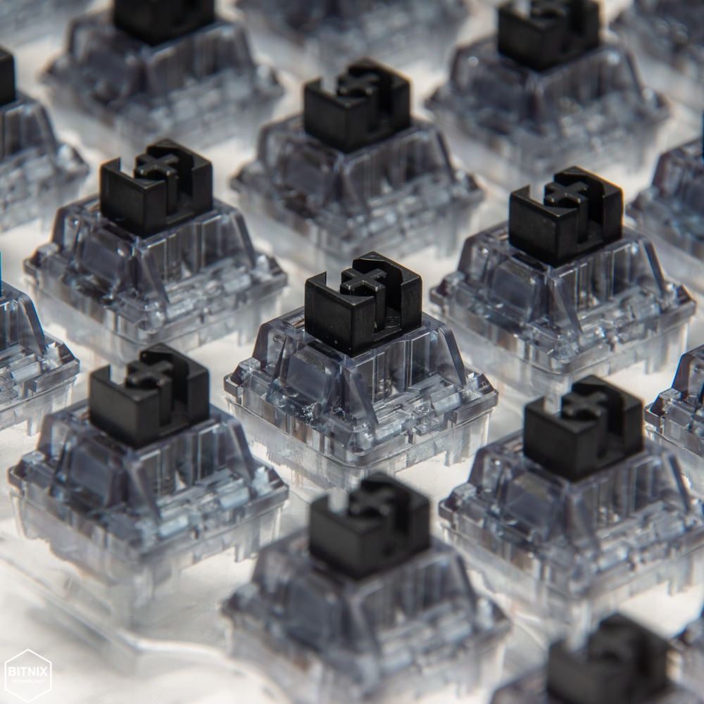 Akko CS Jelly Black Linear Switches 45pcs Lubed, Computers & Tech