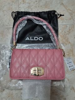 ALDO pink white bag (2022 Spring), Luxury, Bags & Wallets on Carousell