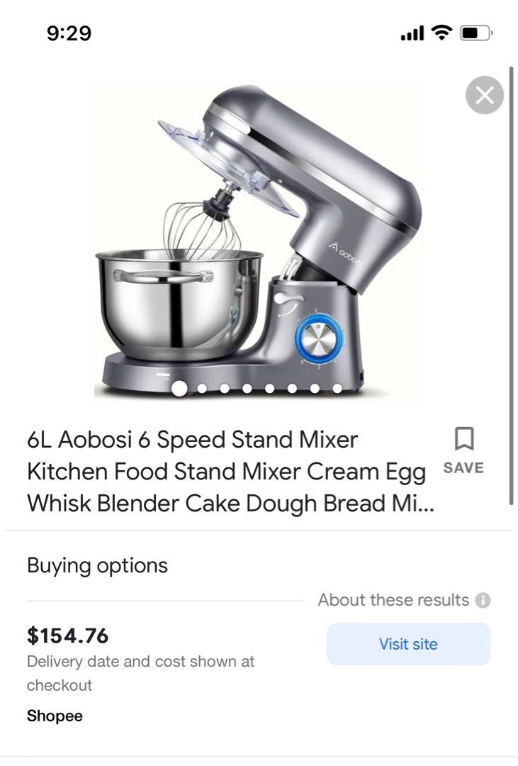 aobosi stand mixer