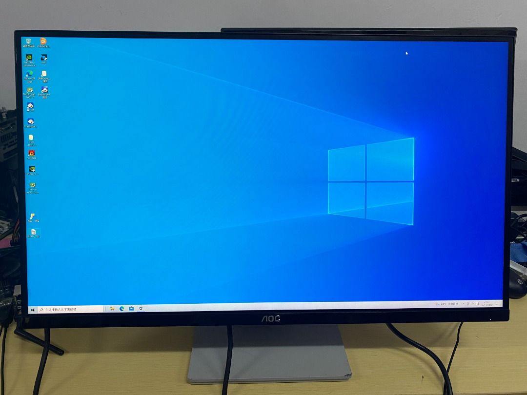 AOC 27吋 顯示器 LED IPS 類型 4K U2790VQ 熒幕 Monitor/3840*2160 超窄邊框/電子熒幕/Mon ...