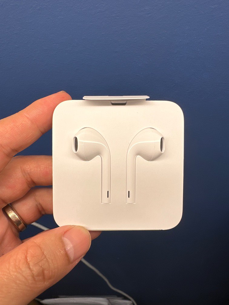 Apple wired earphones (lightning connector), Audio, Earphones on Carousell