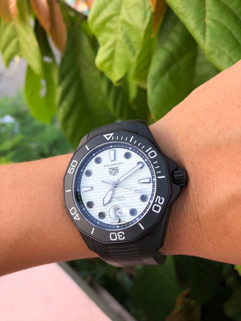 Aquaracer Calibre 5 With Warranty Tag Heuer, Luxury, Watches on Carousell