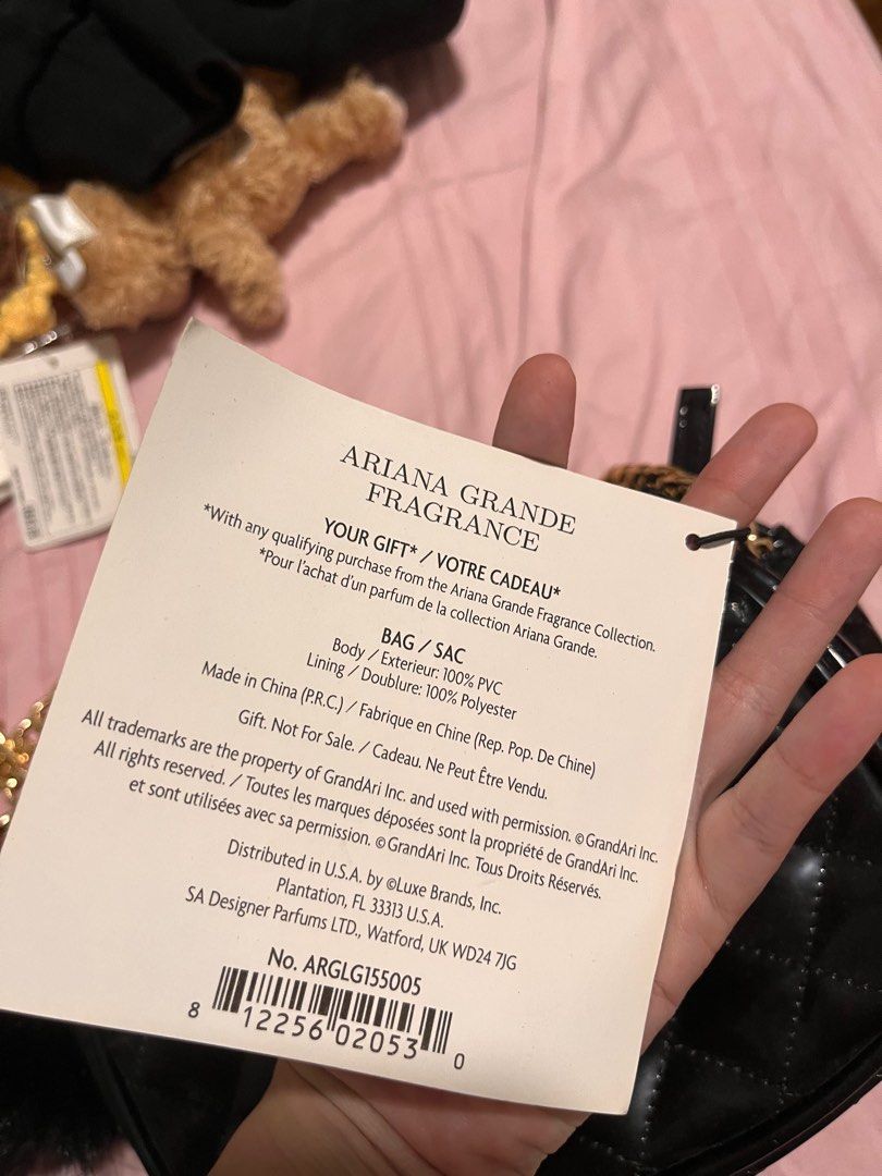 Ariana Grande bag (OFFICIAL MERCH), Women's Fashion, Bags & Wallets ...