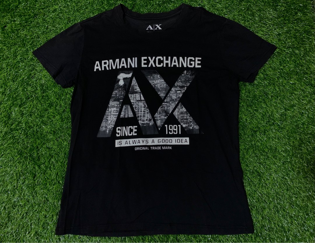 Armani exchange, Men's Fashion, Tops & Sets, Tshirts & Polo Shirts on  Carousell