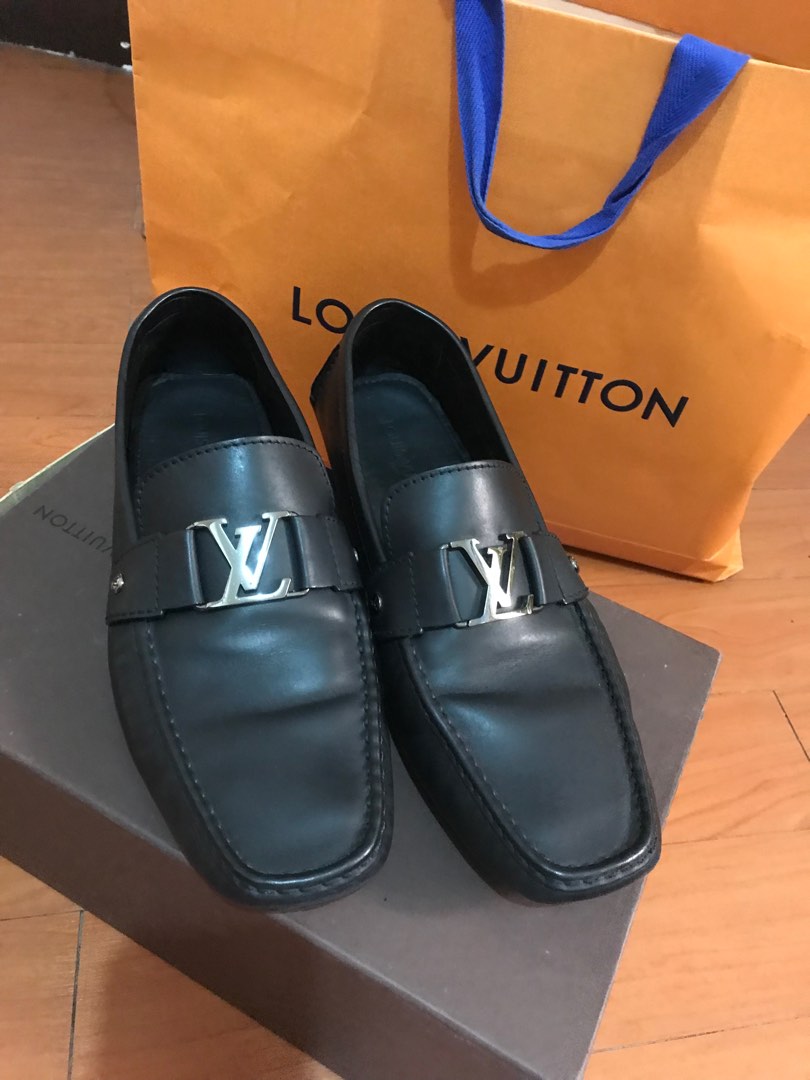 AUTHENTIC LV MEN MONTE CARLO MOCCASIN (LIKE NEW), Men's Fashion, Footwear,  Dress shoes on Carousell