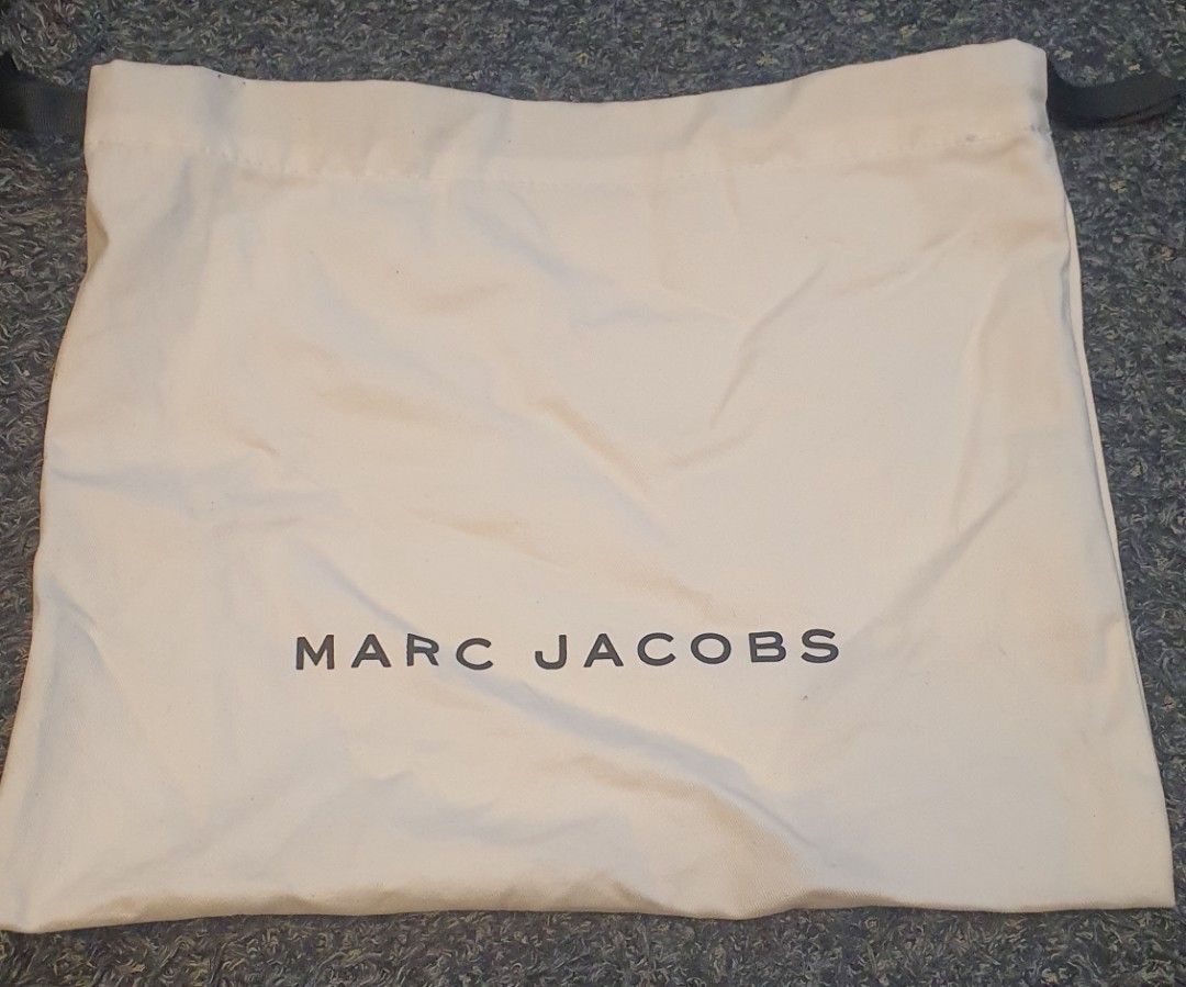 Authentic marc jacobs dust bag, Luxury, Bags & Wallets on Carousell