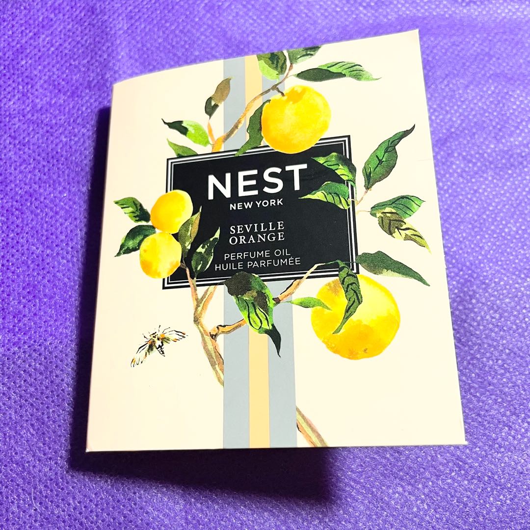 AUTHENTIC Nest New York Seville orange perfume oil vial, Beauty