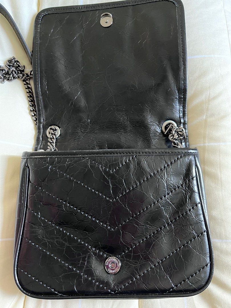 Authentic! YSL Niki Mini Crossbody, Luxury, Bags & Wallets on Carousell