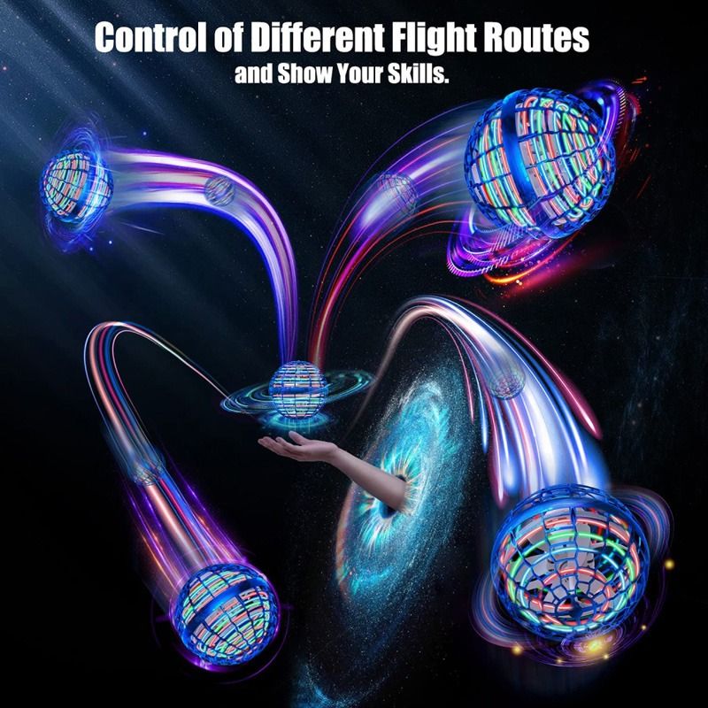 B2714 Fly Soaring Magic Ball Flying Ball Boomerang UFO Spinner Drone Toys Kids Adults Hobbies Toys Toys Games on Carousell