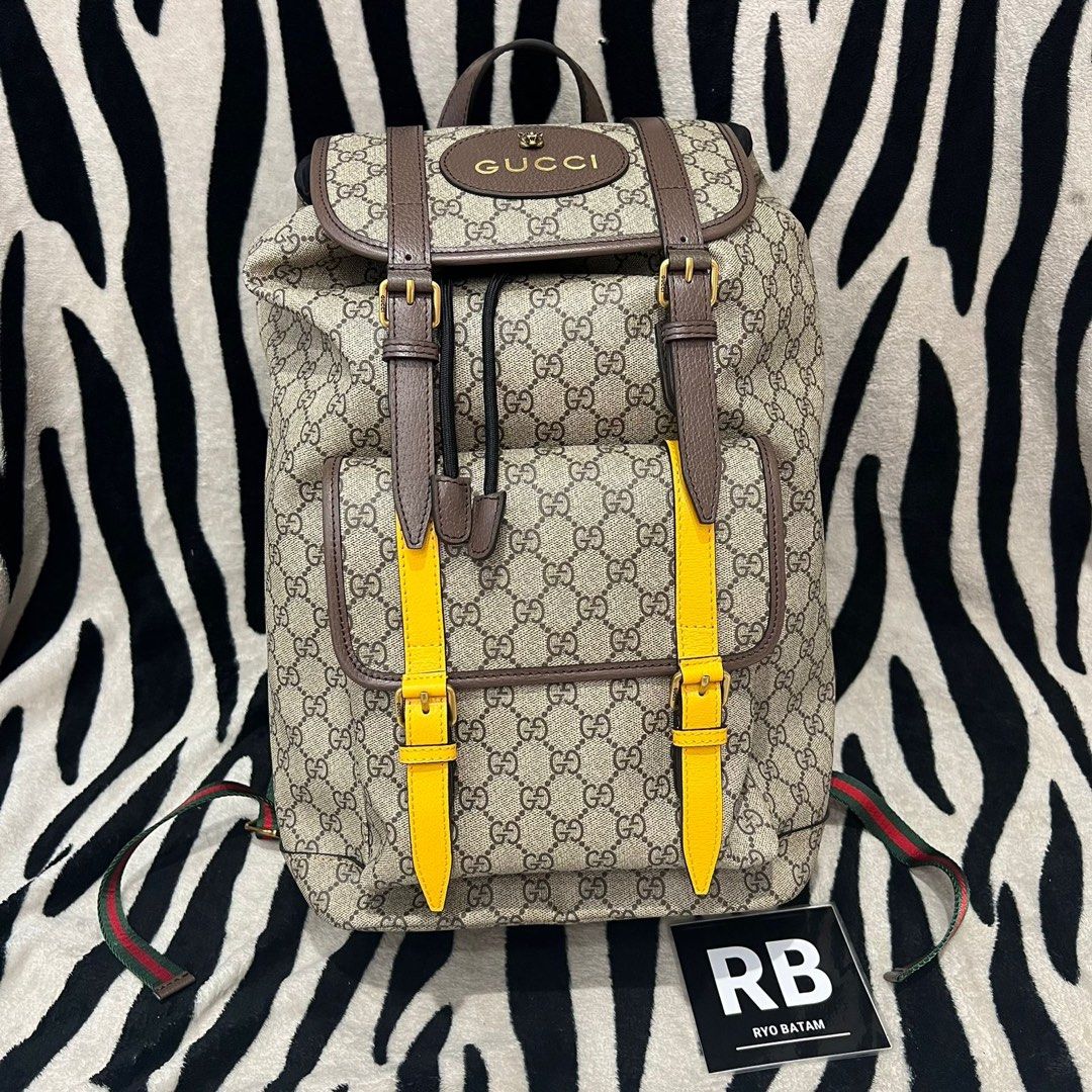 Gucci soft gg supreme backpack online