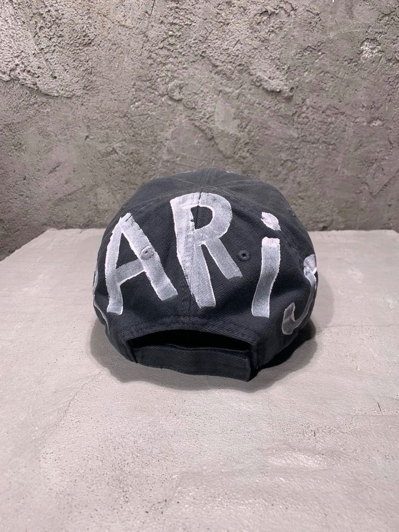 bb sprayed cap in grey