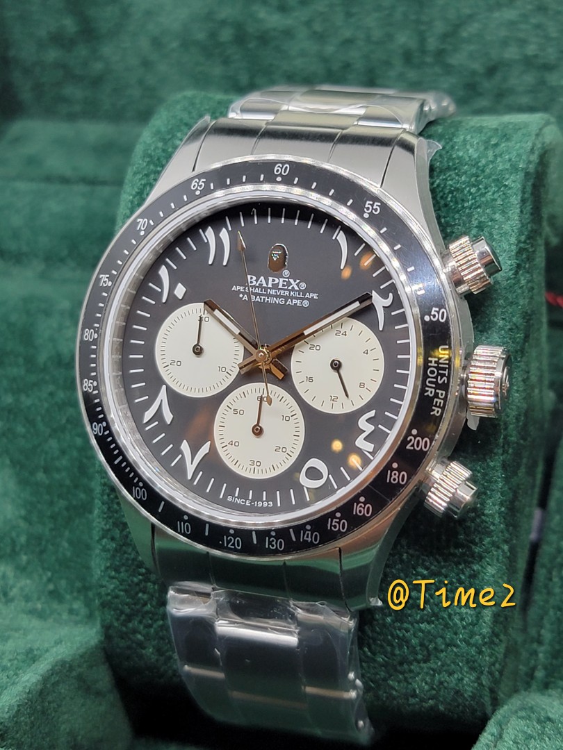 Bapex Paul Newman Classic Type 4 計時碼錶A Bathing Ape Bape 手錶