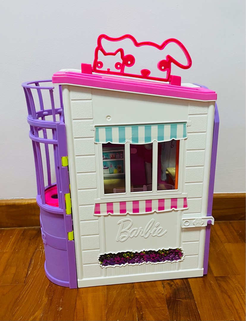 Barbie pet clearance care center playset