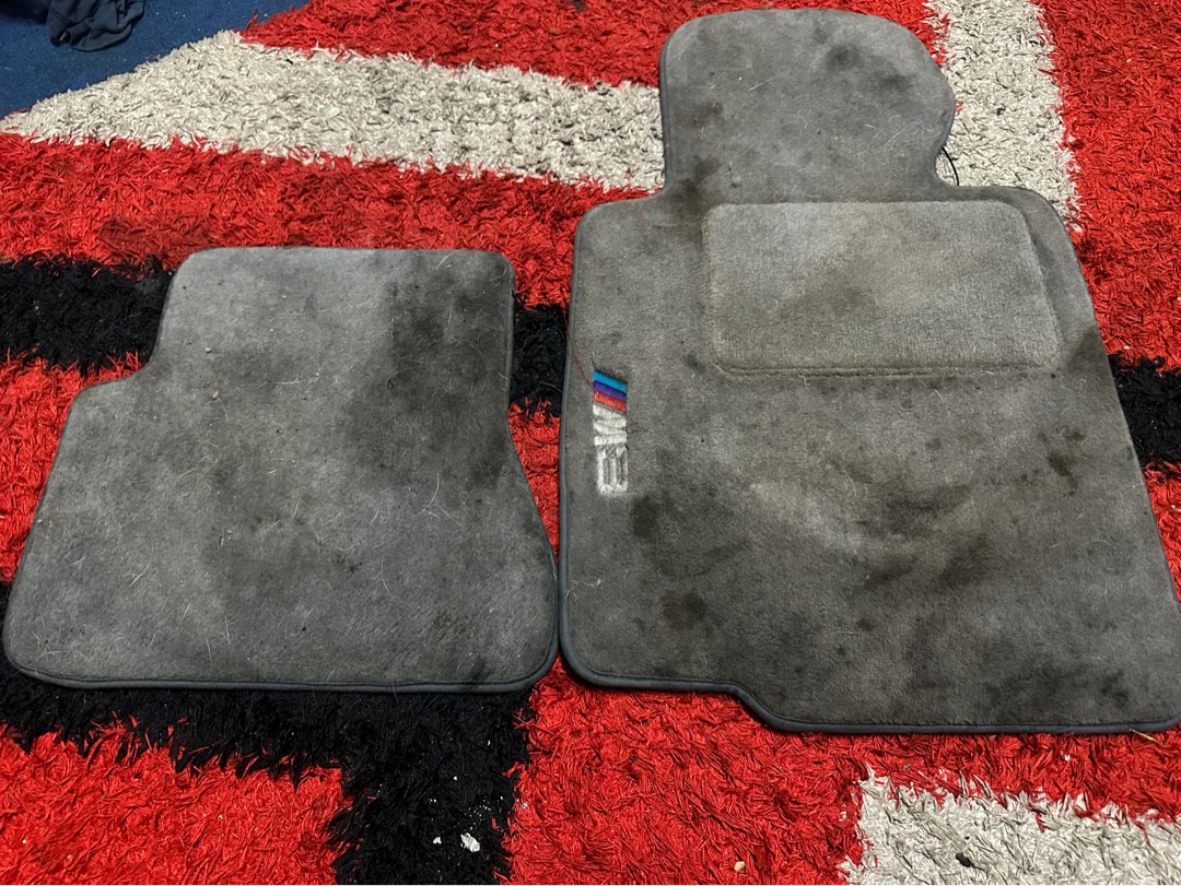 Bmw E36 M3 Mats Grey Original, Auto Accessories on Carousell