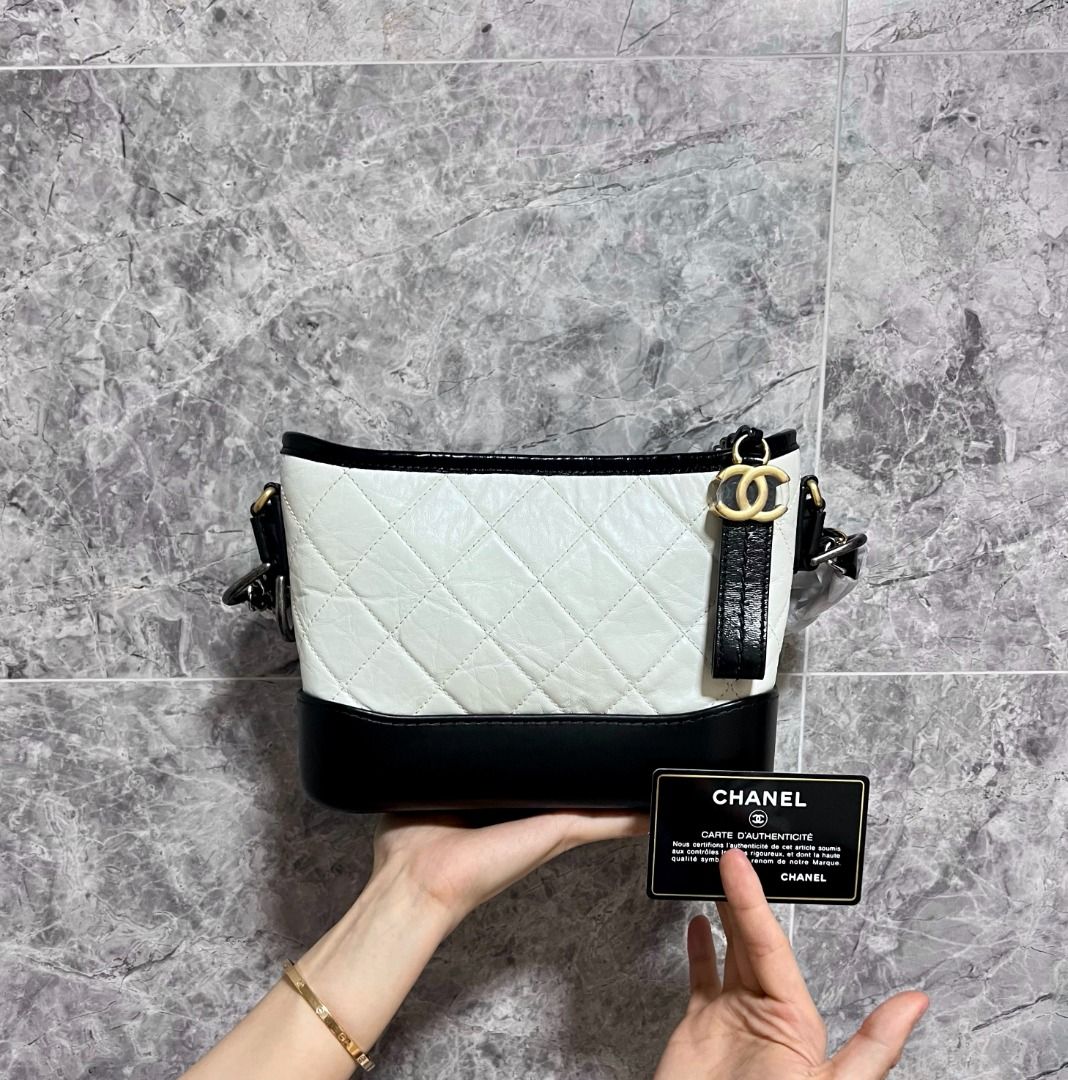 BNIB Chanel Small Gabrielle Calfskin Classic No 28, Luxury, Bags