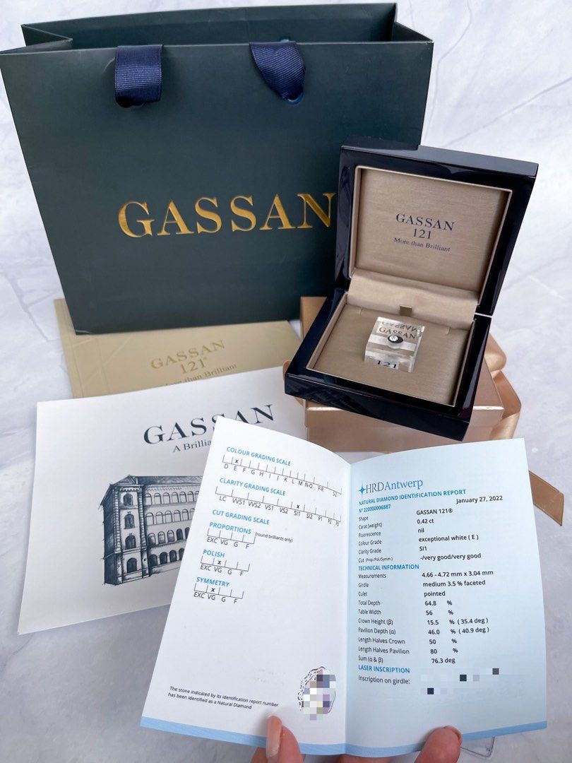 Gassan 121 diamond price hot sale