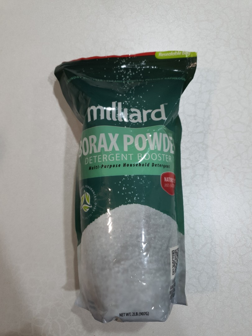 Milliard Borax Powder - Pure Multipurpose Cleaning Agent, Laundry Detergent  Booster (2 lb)