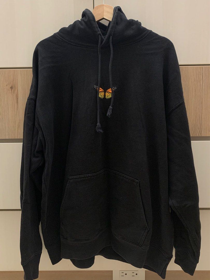 Brandy melville black butterfly hoodie 2025