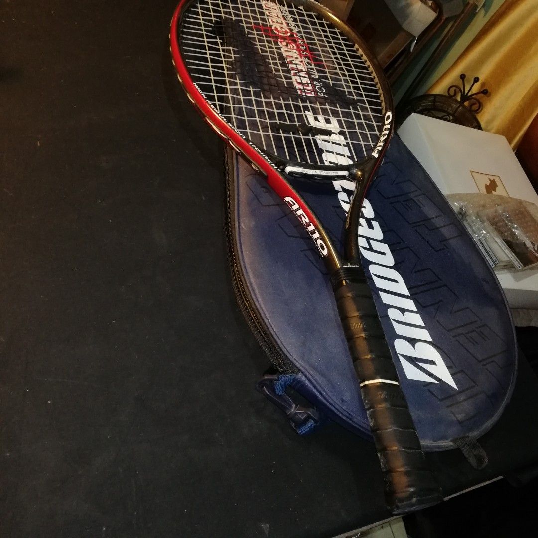 Battistone Racket AR 110 Bridgestone tennis racket on Carousell