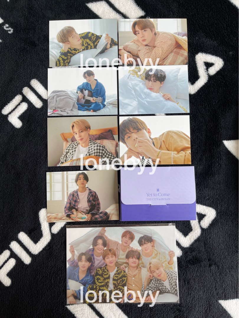 BTS yet to come ホテル 限定 ポスカ トレカ 非売品 匿名配送