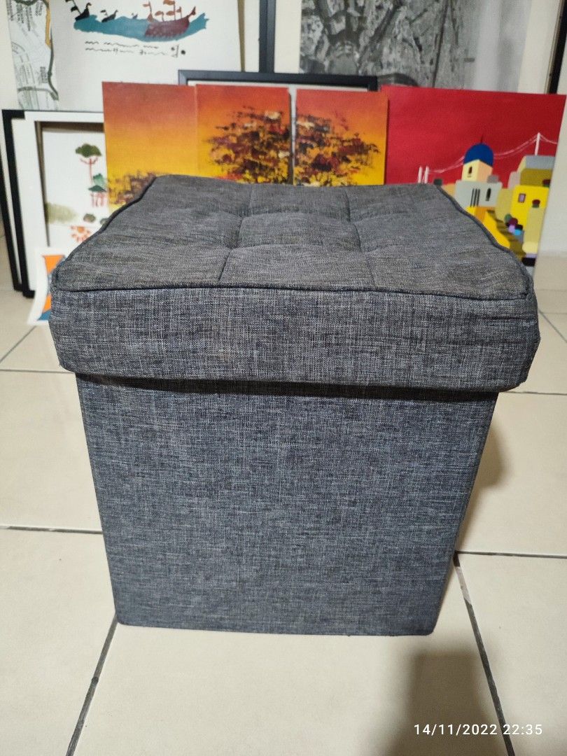 Casa Studio Storage Stool Ottoman