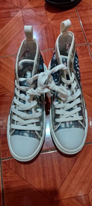 Converse blanche 2025 dior