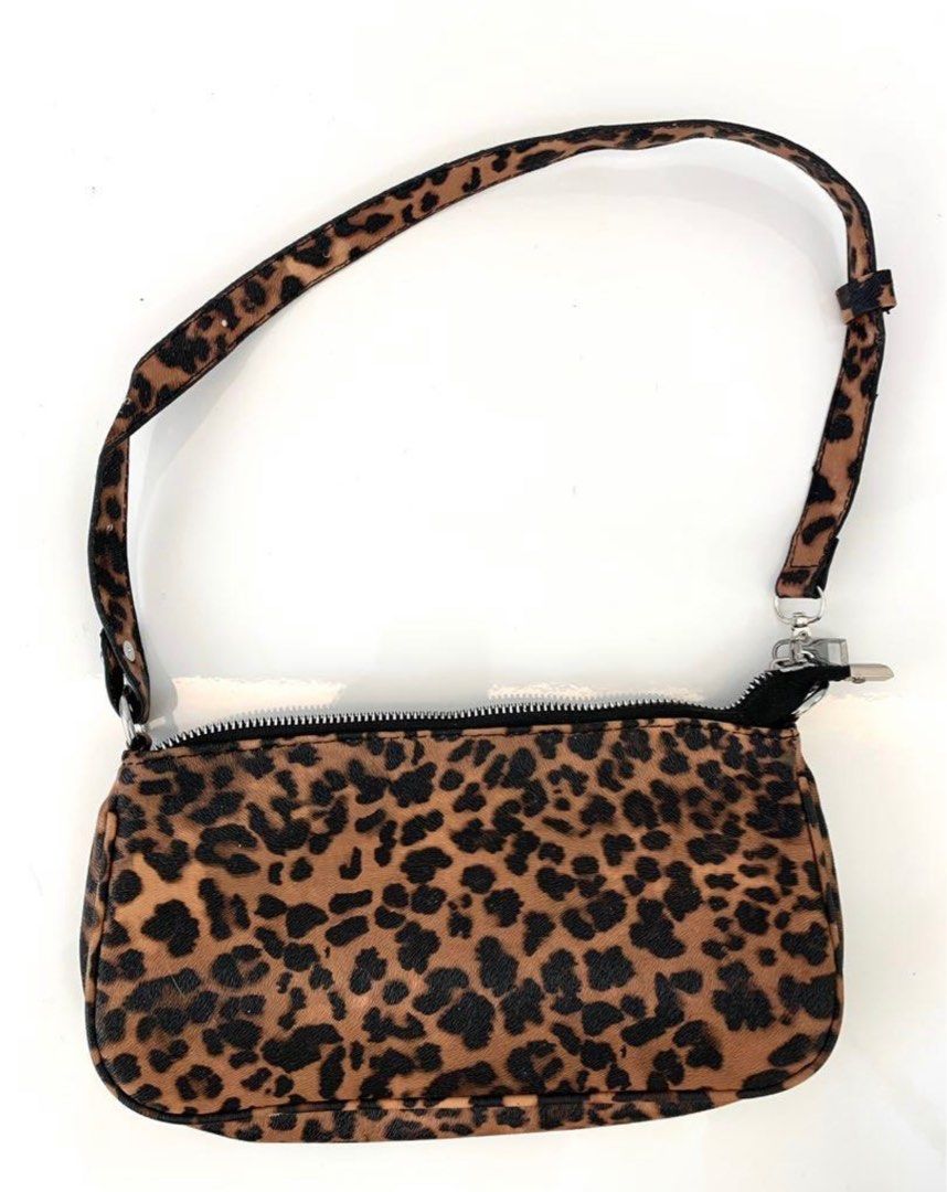 Classy Leopard Print Shoulder Bag, Women's Fashion, Bags & Wallets ...