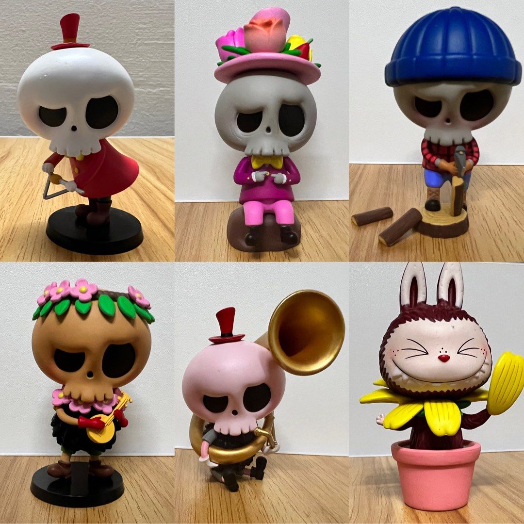 [Clearance] Popmart The Monster Labubu & Tycoco Display Toy, Hobbies ...
