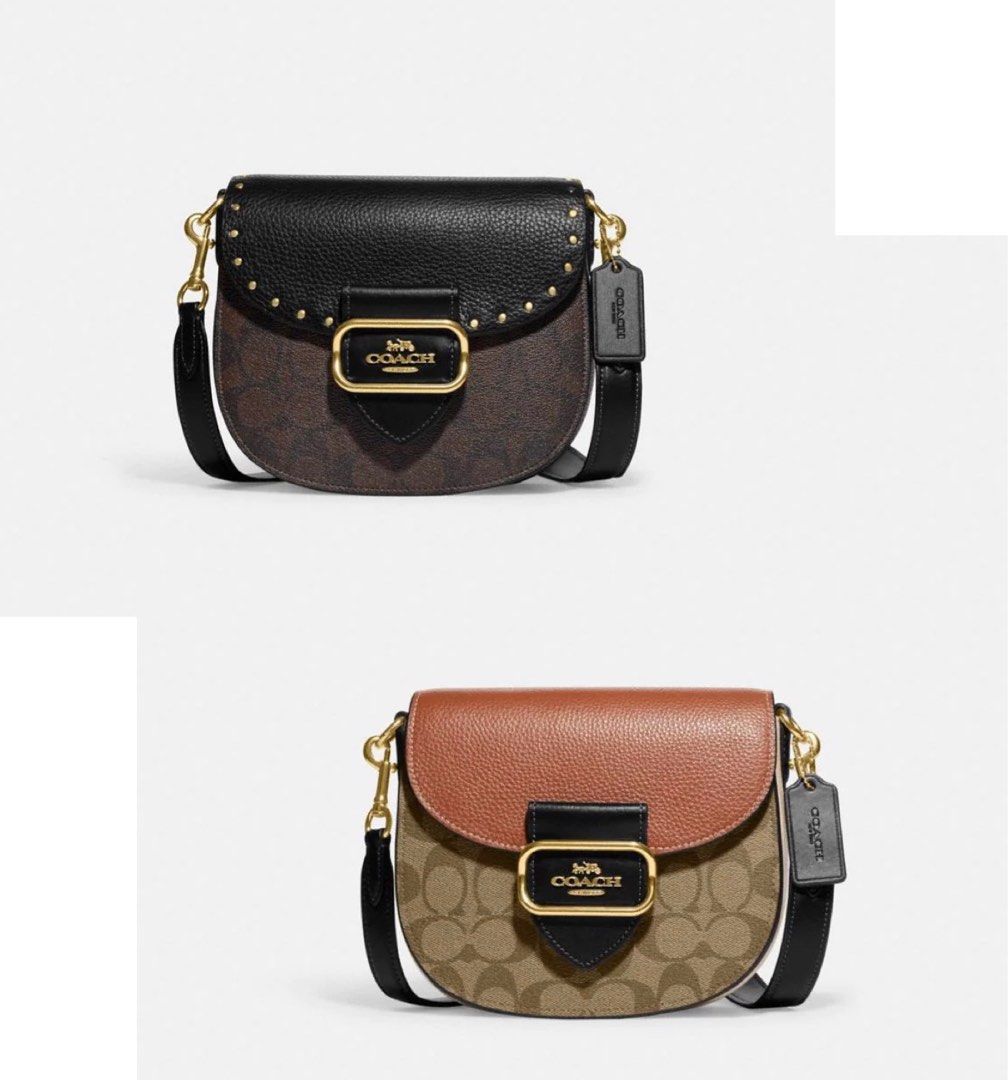 Coach Women's Saddle Sling Bag, Women's Fashion, Bags Wallets