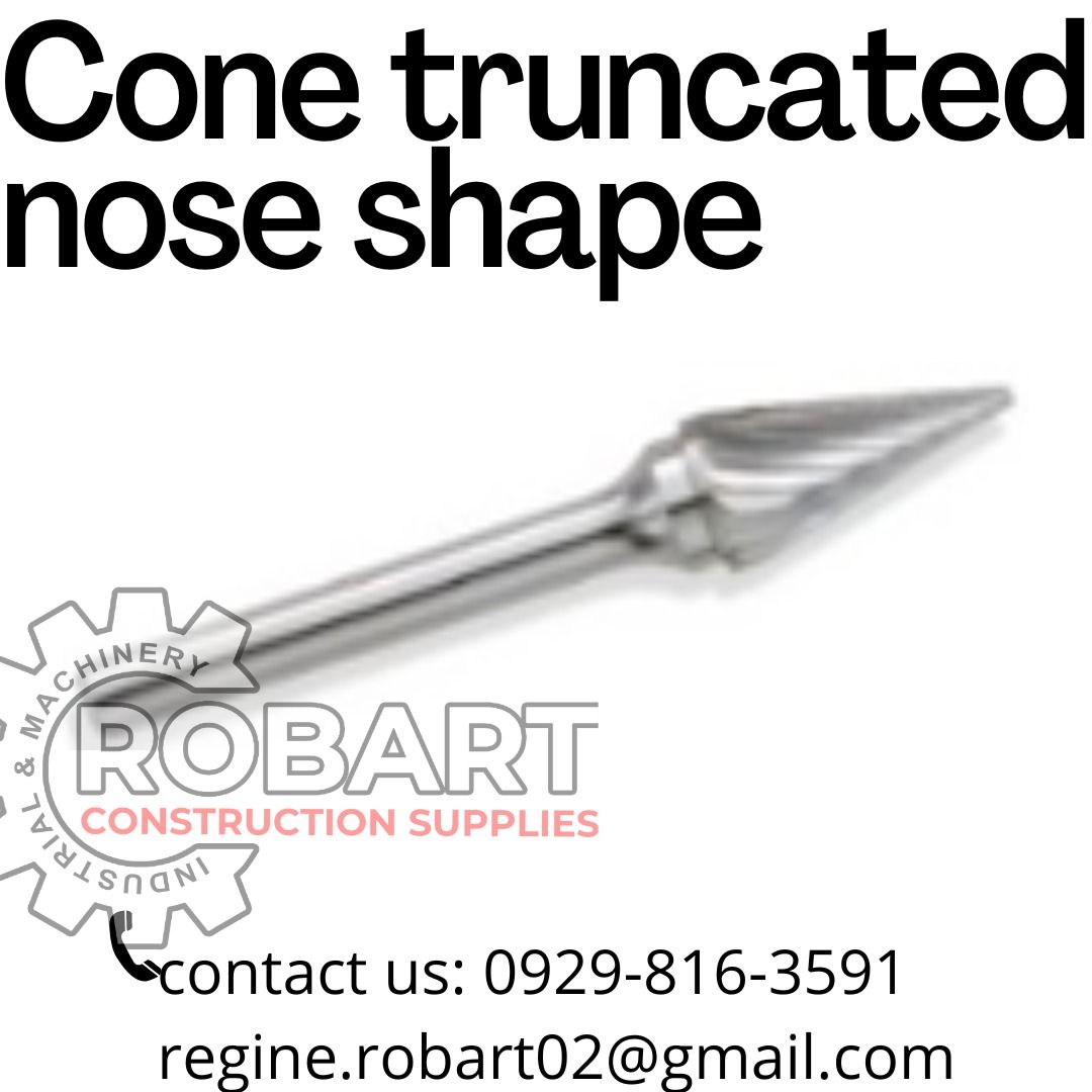 Cone truncated nose shape, Commercial & Industrial, Construction Tools
