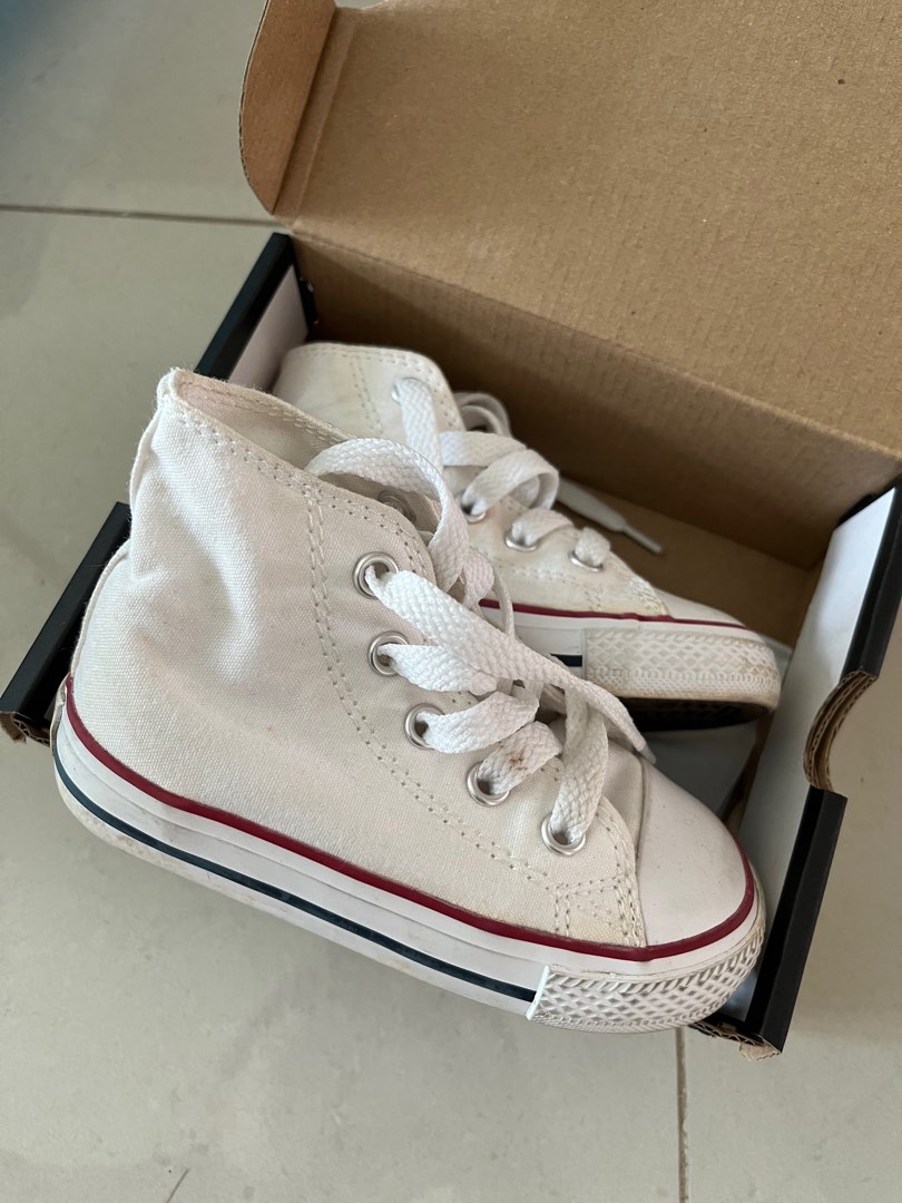 Converse Toddler White Size 22 Babies Kids Babies Kids