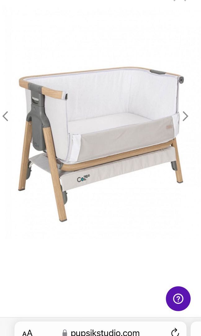 Cozee Tutti Bambini bedside crib, Babies & Kids, Baby Nursery & Kids