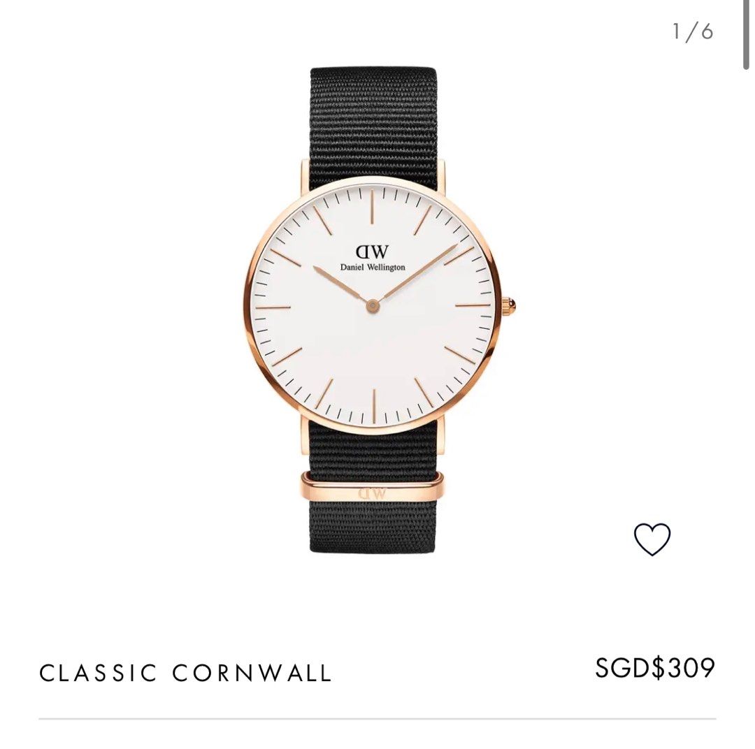 Daniel wellington online cornwall 36mm